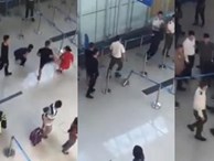 Cấm bay 1 năm người đánh chảy máu đầu nhân viên an ninh ở Thanh Hóa
