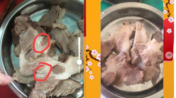Nghi thịt lợn nhiễm sán ở trường mầm non, hiệu trưởng tin vào kết luận của bà bán thịt-1