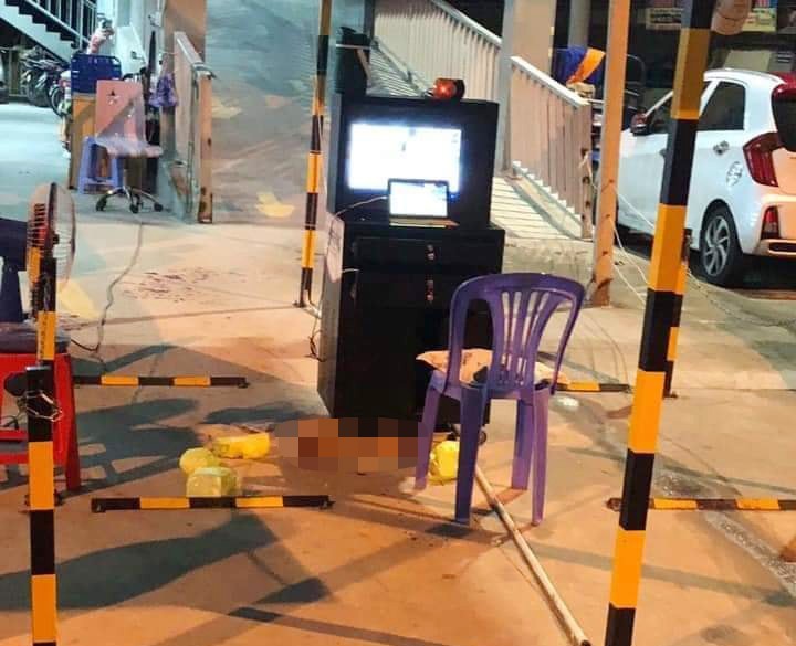 NÓNG: Một bảo vệ bị chém đứt lìa cánh tay nghi do mâu thuẫn chỗ đậu xe-1