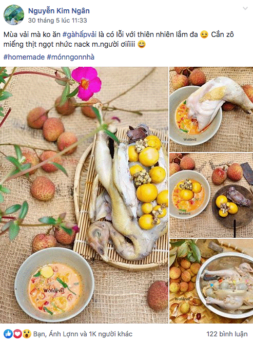 Món gà hấp vải ngon lạ thế này bảo sao khiến MXH dậy sóng ngàn like!-1