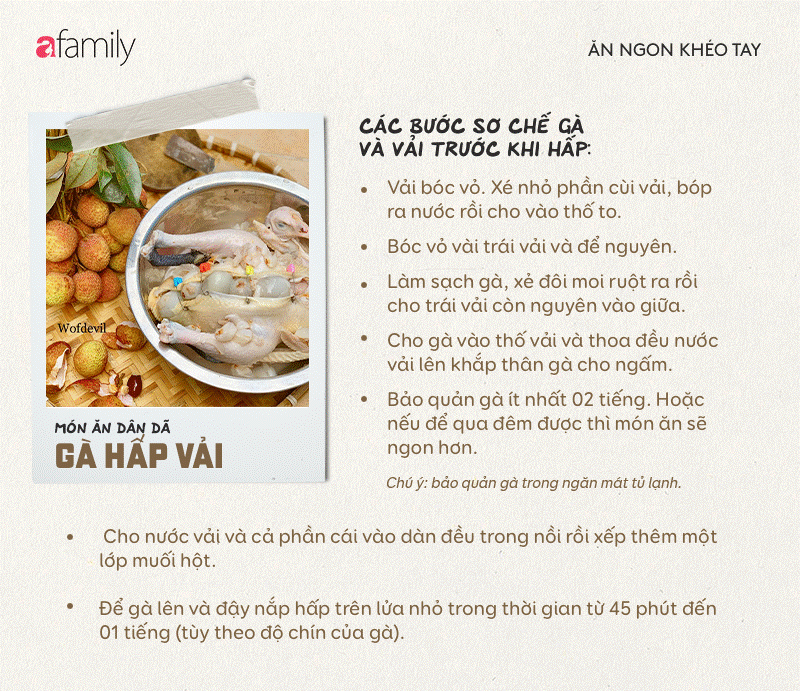 Món gà hấp vải ngon lạ thế này bảo sao khiến MXH dậy sóng ngàn like!-3