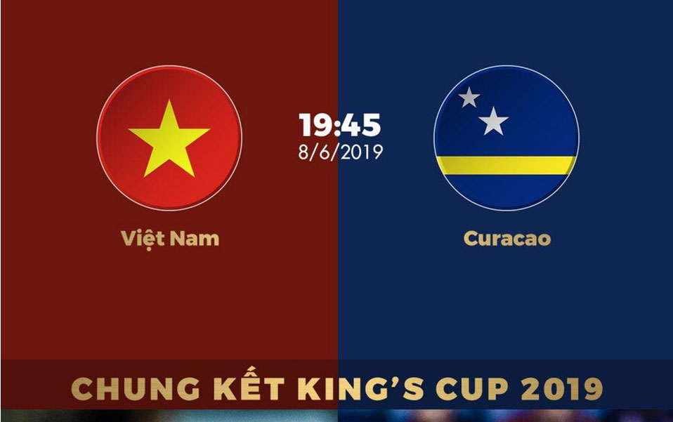Curacao chiếm ưu thế so với tuyển Việt Nam trước chung kết Kings Cup-1