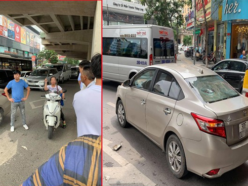 Nam thanh niên xông vào tiệm cầm đồ ở Hà Nội, đâm nữ chủ tiệm rồi kéo nạn nhân lên tầng 2 cố thủ-2
