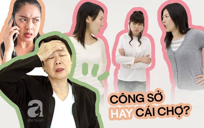 Ngồi trong văn phòng mà cãi nhau như hàng cá ngoài chợ! - Chị em ơi, đừng quên mình đang làm việc nơi công sở-1
