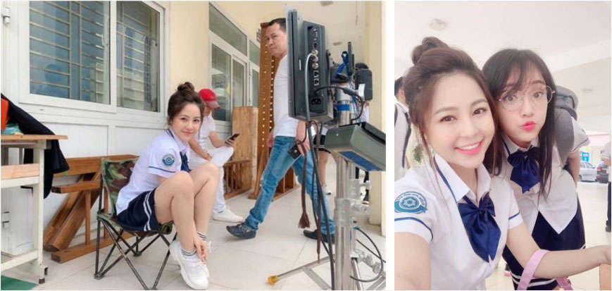 Lộ danh tính cô gái chụp ảnh khỏa thân giữa hồ sen, là diễn viên tham gia phim mà hot girl Trâm Anh bị cắt vai-3