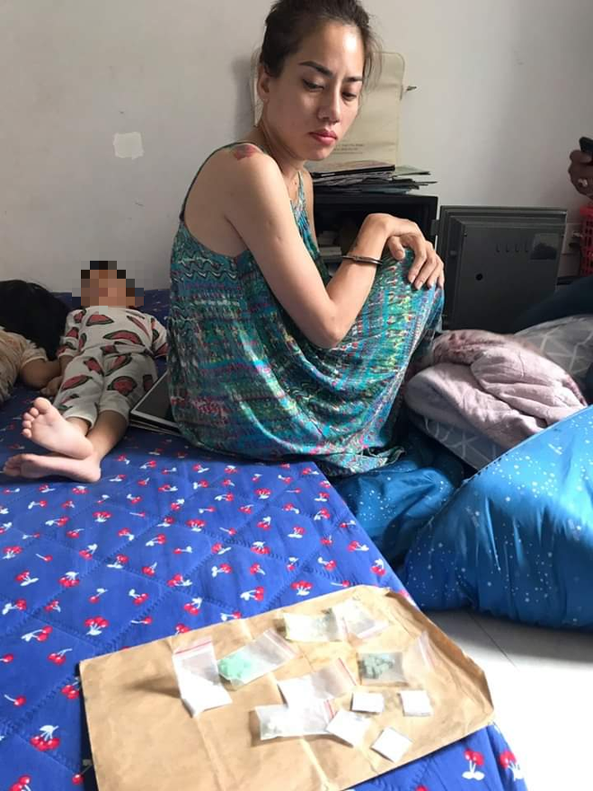 Vợ trùm cho vay nặng lãi tìm cách phi tang ma tuý khi bị bắt ở Sài Gòn-1
