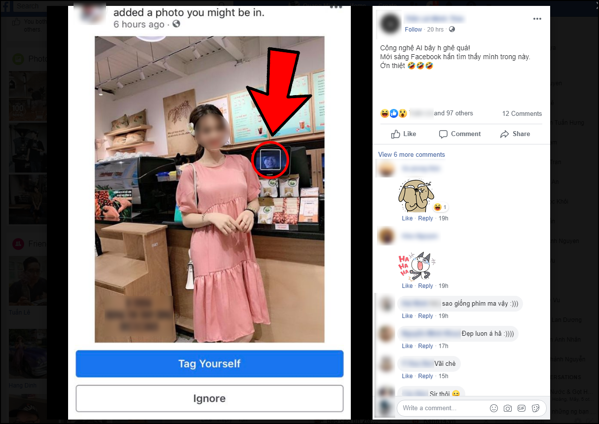 Rùng mình với độ cáo già của Facebook: Thoáng hiện mặt trên TV cũng bị tóm trong một nốt nhạc-1