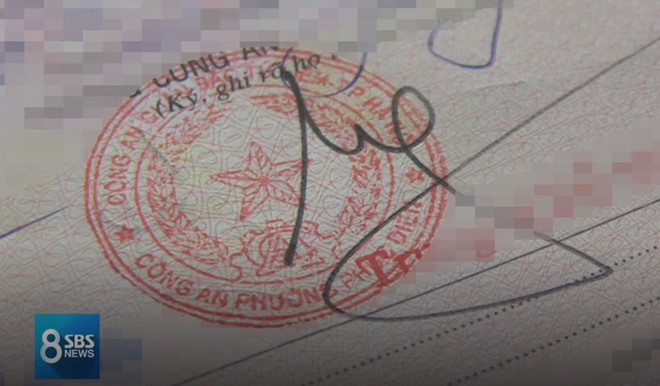 Đài SBS: Cò ở Hà Nội làm giả hồ sơ xin visa 5 năm đi Hàn Quốc-6