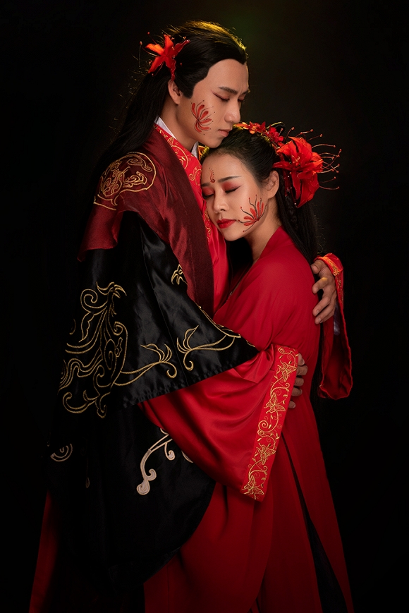 Hoa Trần - vợ NSƯT Việt Hoàn gây thương nhớ với tạo hình cổ trang-4