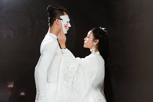 Hoa Trần - vợ NSƯT Việt Hoàn gây thương nhớ với tạo hình cổ trang-10