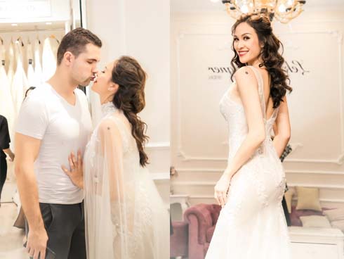 MC Phương Mai diện Áo dài đỏ, rạng rỡ trong lễ ăn hỏi với ông xã người Ba Lan-14