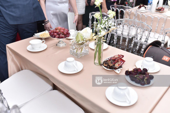 MC Phương Mai diện Áo dài đỏ, rạng rỡ trong lễ ăn hỏi với ông xã người Ba Lan-12