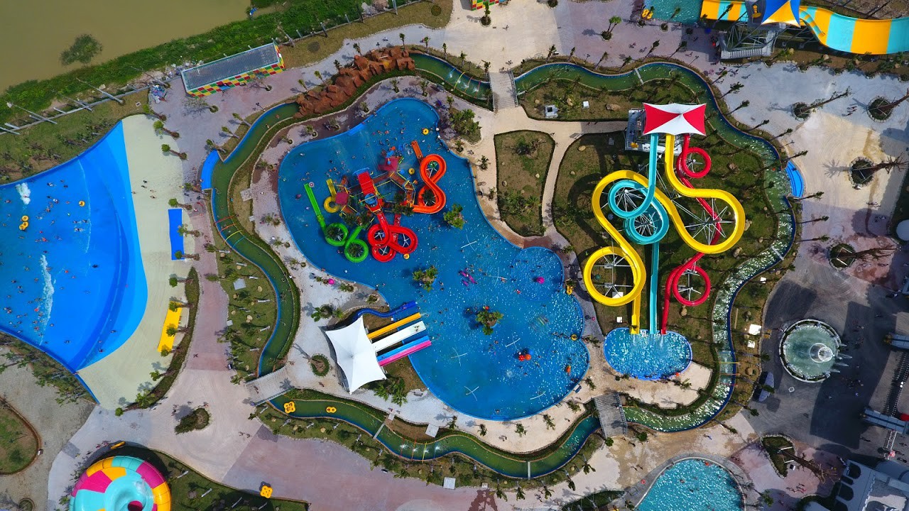 Cận cảnh bên trong công viên nước Thanh Hà sau sự cố bé trai 4 tuổi đuối nước tử vong-8