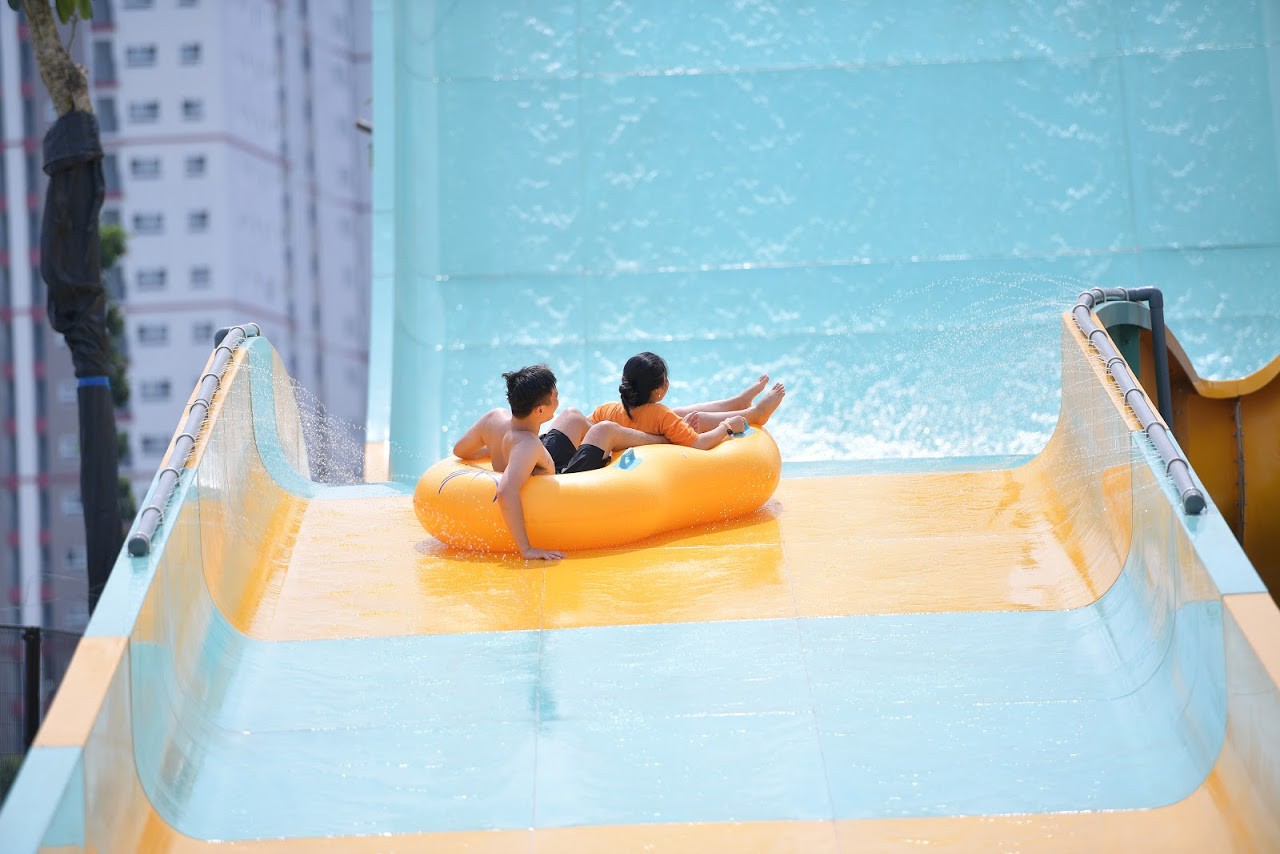 Cận cảnh bên trong công viên nước Thanh Hà sau sự cố bé trai 4 tuổi đuối nước tử vong-12