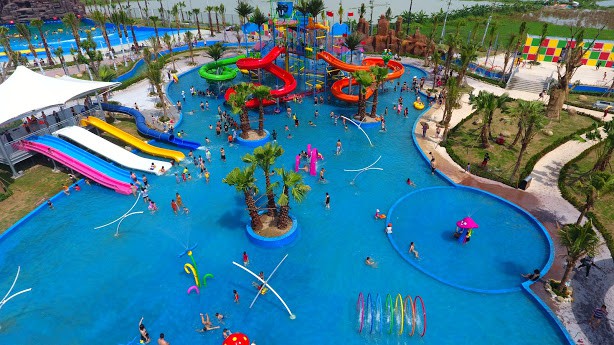 Cận cảnh bên trong công viên nước Thanh Hà sau sự cố bé trai 4 tuổi đuối nước tử vong-15