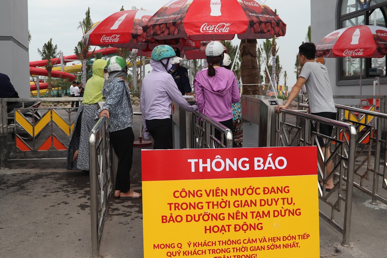 Cận cảnh bên trong công viên nước Thanh Hà sau sự cố bé trai 4 tuổi đuối nước tử vong-16