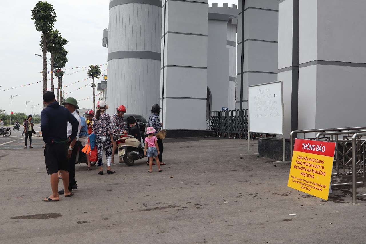 Cận cảnh bên trong công viên nước Thanh Hà sau sự cố bé trai 4 tuổi đuối nước tử vong-17