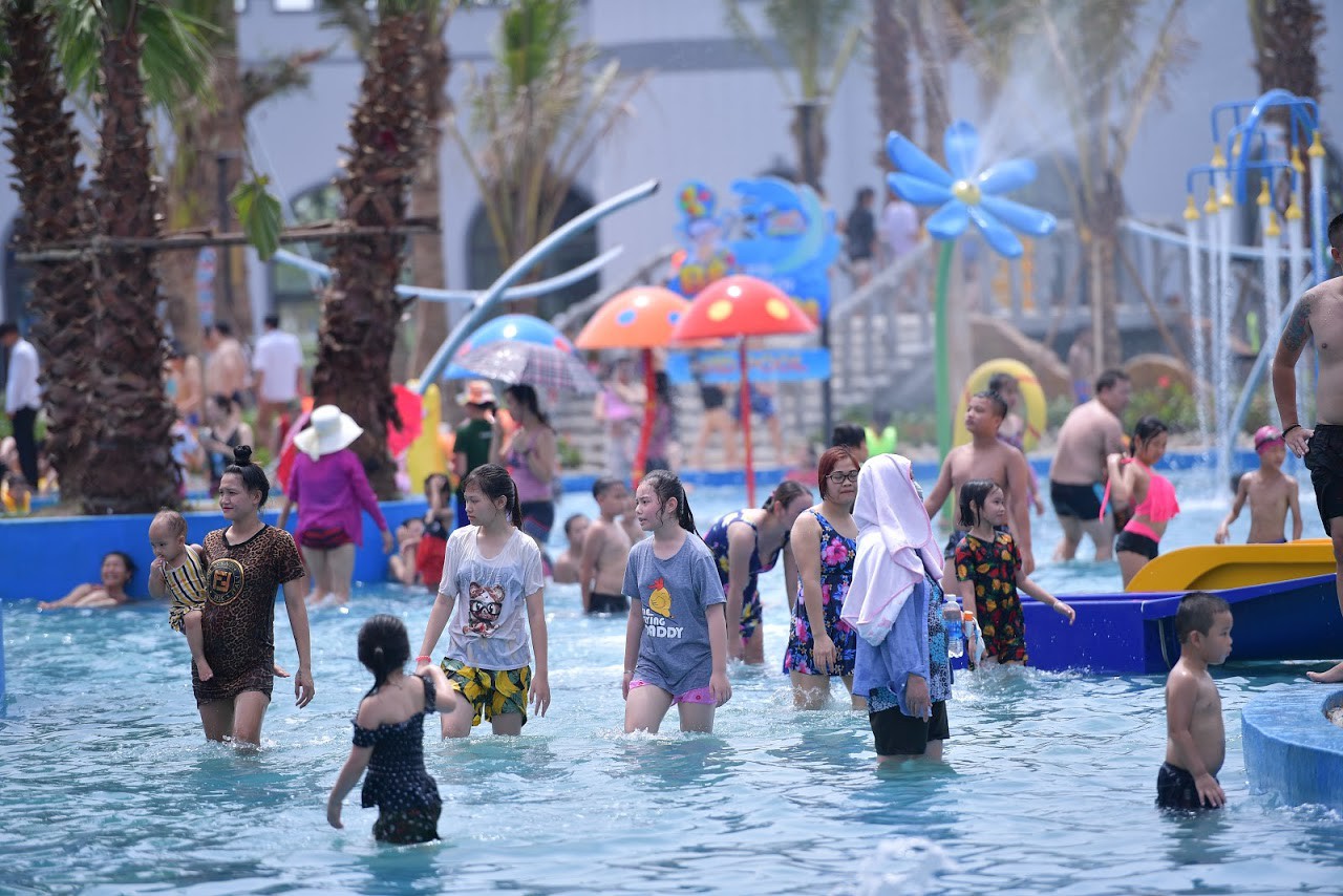 Cận cảnh bên trong công viên nước Thanh Hà sau sự cố bé trai 4 tuổi đuối nước tử vong-10