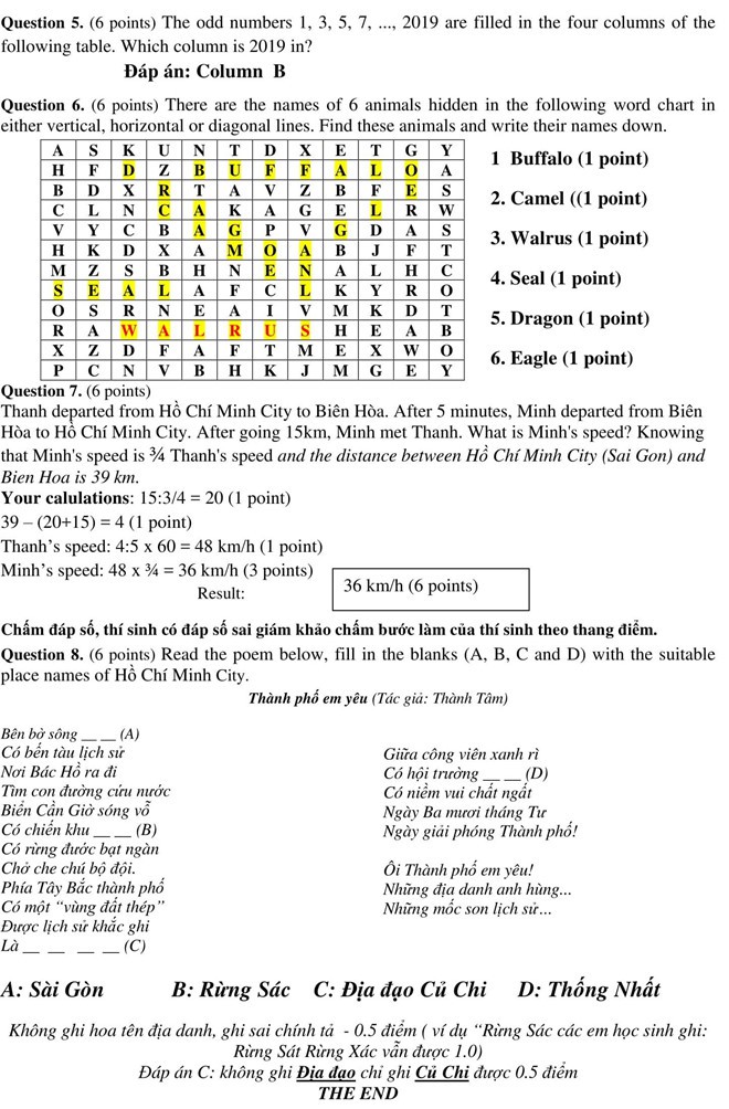 Dân mạng bó tay với đề thi vào lớp 6 trường Chuyên hot nhất TPHCM vì quá khó-2