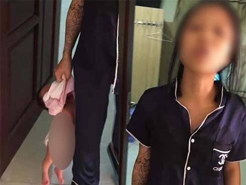 Hé lộ danh tính người mẹ trẻ xăm trổ xách lủng lẳng con mới 18 ngày tuổi