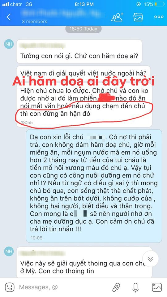 Nữ du học sinh Việt sinh năm 2001 bị tố lừa đảo hơn 350 triệu đồng, đòi lại tiền còn bị gia đình hăm doạ-9