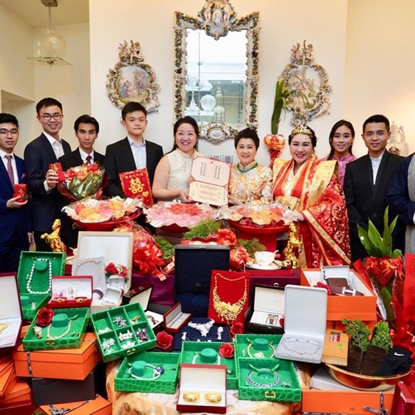 Chân dung ái nữ con ông trùm sòng bạc nhận hơn 1,6 nghìn tỷ tại lễ đính hôn-4