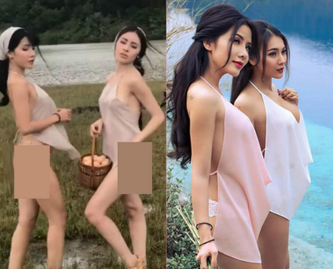 Tranh cãi chuyện mặc yếm mỏng tang, không phòng hộ, lộ áo lót...-10