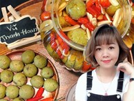 Cô gái Hà Nội chia sẻ cách làm sấu ngâm mắm tỏi ớt cực đơn giản, chấm rau ngon 'quên sầu'