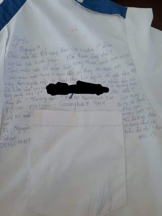 Cô gái với bức thư tình không bao giờ được đáp lại trên áo đồng phục: Đúng người, đúng thời điểm nhưng không đến được với nhau, đó là thanh xuân-5