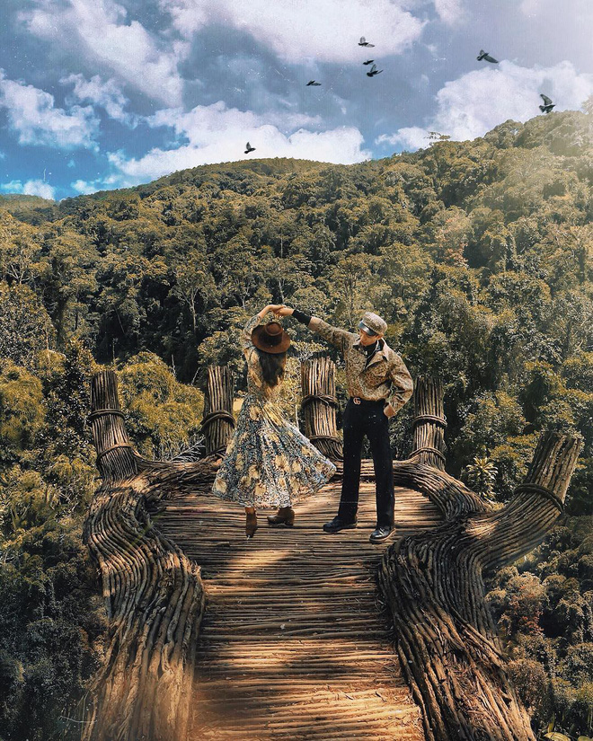 Nổi đình nổi đám bấy lâu nay, hoá ra bàn tay sống ảo khổng lồ ở Đà Lạt chỉ là bản sao” của chỗ này!-1