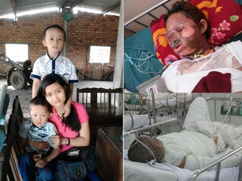 Mẹ ung thư người đỏ như tôm luộc, chỉ ước có đủ 1,4 triệu đồng để con không thất học-6