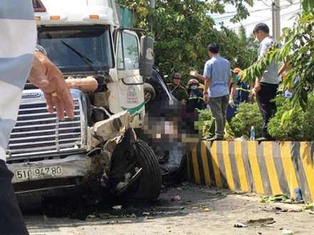 Vụ tai nạn thảm khốc ở Tây Ninh 5 người tử vong: 4 nạn nhân trong cùng gia đình