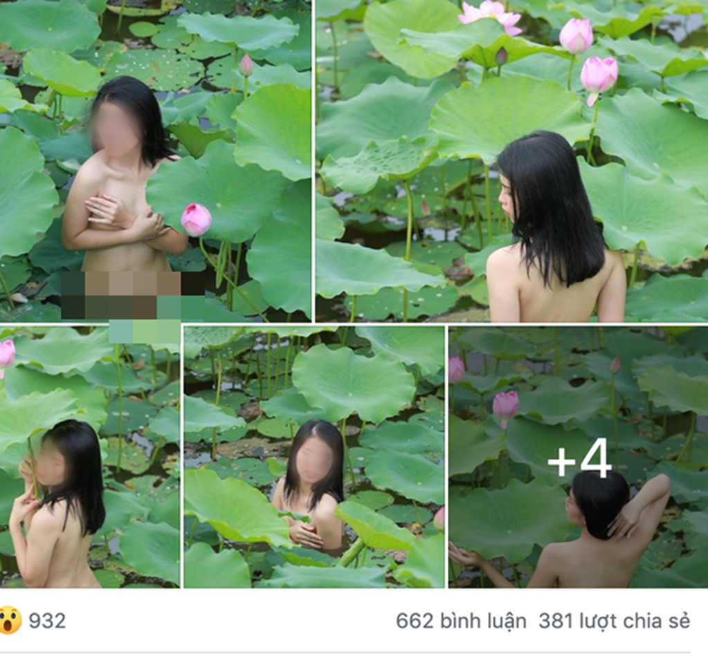 Thu Hương - cô gái khỏa thân ở hồ sen gây giật mình với ảnh đời thường-11