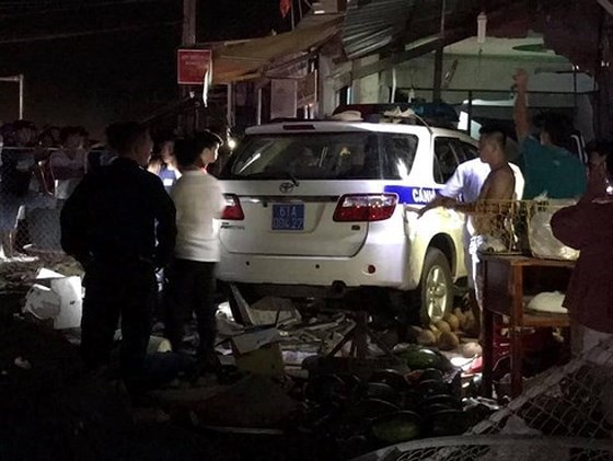 Khởi tố vụ thiếu úy điều khiển xe CSGT gây tai nạn khiến 1 người tử vong-2