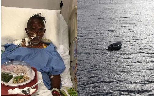 Mắc kẹt trên biển 4 ngày không đồ ăn thức uống, người đàn ông 60 tuổi sống sót thần kỳ với bạn là phao cứu sinh và đồng hồ Rolex-1