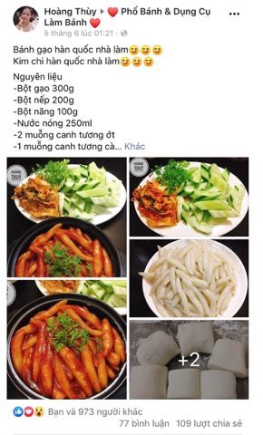 Đổi món với công thức bánh gạo Hàn Quốc dẻo thơm đậm vị của mẹ 9X xinh như Hot Girl-1