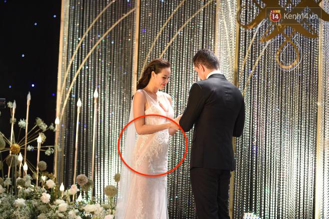 Ngập tràn hạnh phúc, cô dâu Phương Mai bung lụa” không còn che giấu vòng 2 to như bầu 4,5 tháng-2