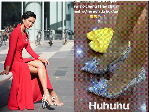 H’Hen Niê: Mang giày hơn trăm triệu đẹp như mơ nhưng chẳng đi nổi quá 2 tiếng