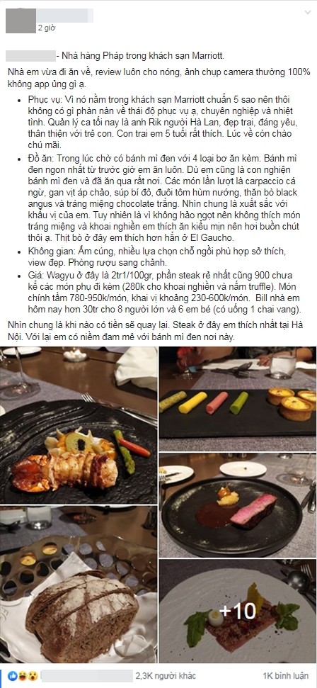 Tranh cãi ầm ĩ vì hóa đơn ăn tối của một gia đình hết 30 triệu đồng là khoe của, hoang phí”-1