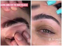 Phương pháp tỉa lông mày đỉnh cao nhất mọi thời đại: Không cần dao cạo, chỉ cần 2 sợi chỉ Phương pháp tỉa lông mày đỉnh cao nhất mọi thời đại: Không cần dao cạo, chỉ cần 2 sợi chỉ