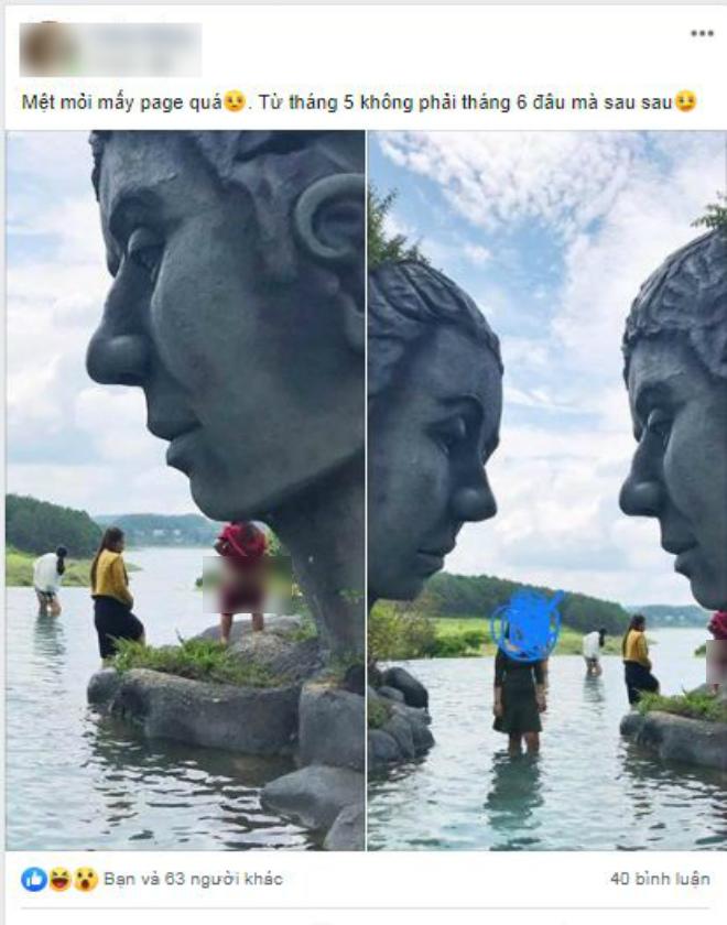 Cư dân mạng lại phẫn nộ trước cảnh cô gái cởi quần phóng uế” ở hồ Vô Cực-2