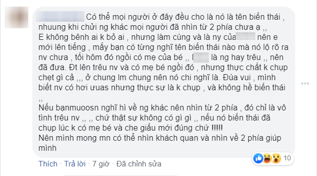 Vụ người đàn ông dí sát điện thoại vào vùng kín bé gái: Cô người yêu lên tiếng, khuyên dân mạng nên nhìn từ 2 phía-2
