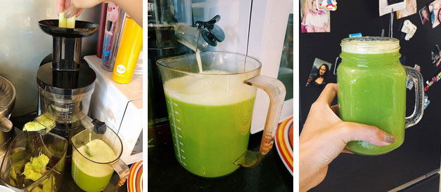 Uống nước ép cần Hari Won giảm 6kg trong 2 tháng, nhiều sao khác cũng đang dưỡng da giữ dáng bằng cốc nước thần thánh này-5