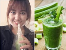 Uống nước ép cần Hari Won giảm 6kg trong 2 tháng, nhiều sao khác cũng đang dưỡng da giữ dáng bằng cốc nước thần thánh này Uống nước ép cần Hari Won giảm 6kg trong 2 tháng, nhiều sao khác cũng đang dưỡng da giữ dáng bằng cốc nước thần thánh này