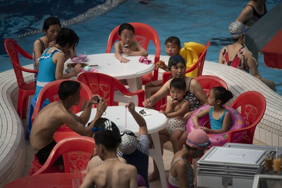 Ảnh độc: Mùa hè ở Triều Tiên khiến thế giới ngỡ ngàng-8