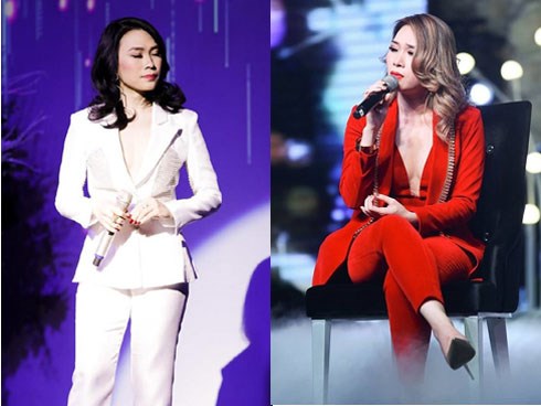 Mặc váy thì thường xuyên lọt top sao xấu, chứ cứ diện vest là Mỹ Tâm đẹp 'chấp' cả dàn mỹ nhân Việt