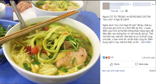 Bún chửi Ngô Sĩ Liên lại bị dân tình cho lên thớt vì tội bảo khách Ra nhà nghỉ mà ăn bún!-1