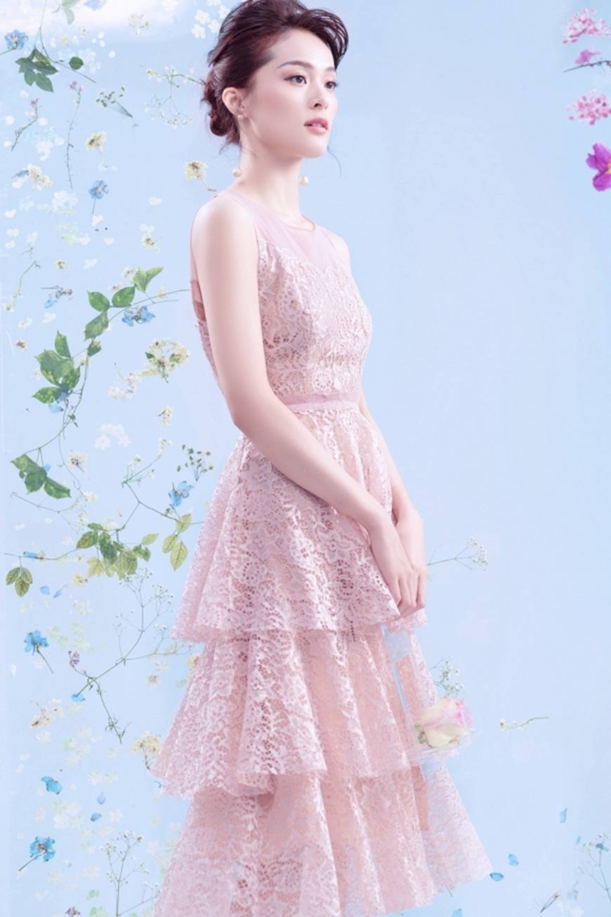 Hạ Vi ngọt ngào và mong manh tựa đóa hồng-6