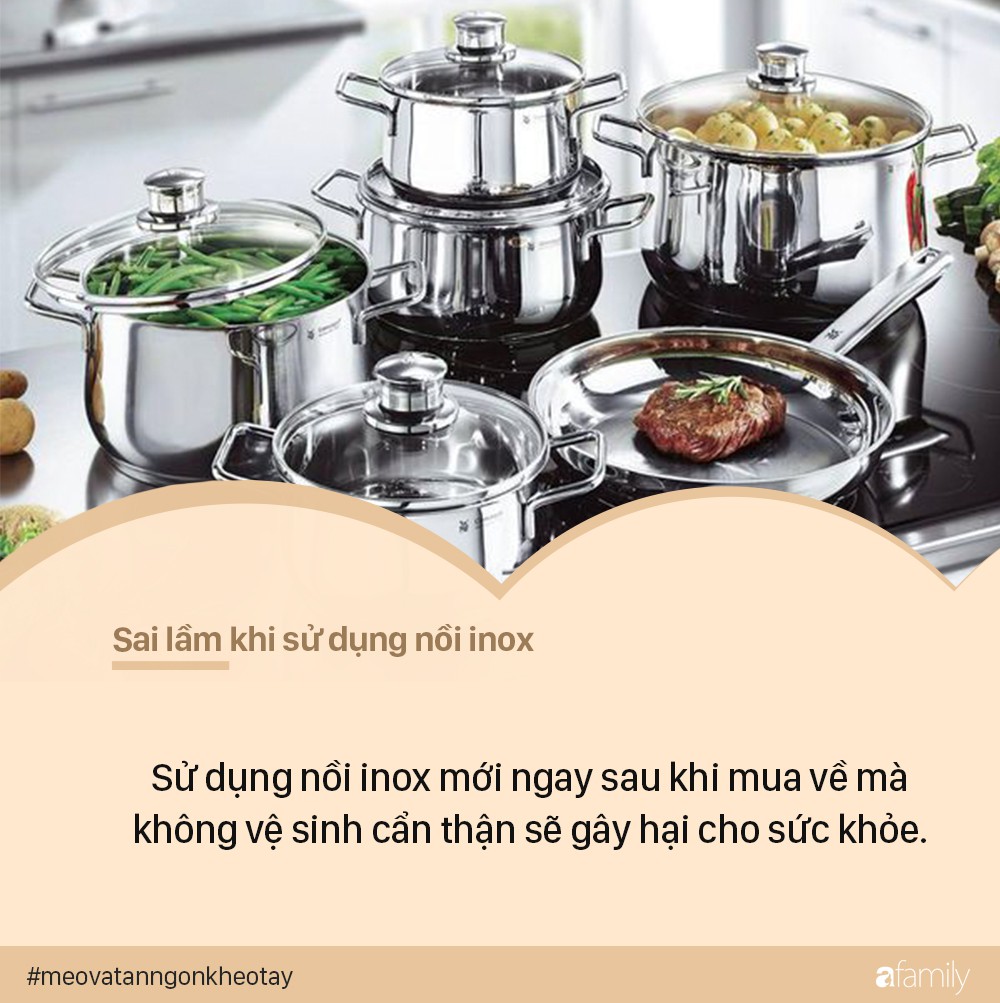 Tưởng an toàn tuyệt đối nhưng cứ mắc sai lầm này khi sử dụng nồi inox, bạn sẽ hối hận cho xem-1