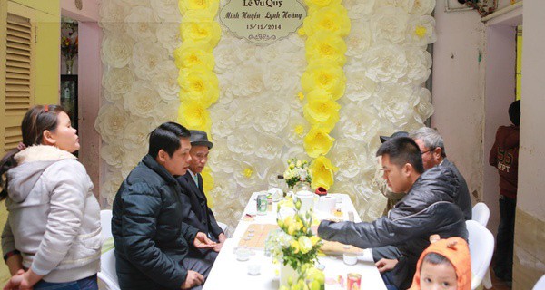 Huyền Lizzie từng có một đám cưới hết mực giản dị thế này vào năm 2014 với người chồng bị hiểu lầm là đại gia-5